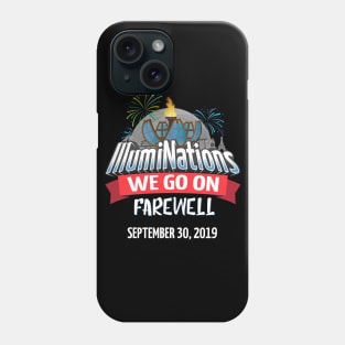 Illuminations Farewell with Date Phone Case