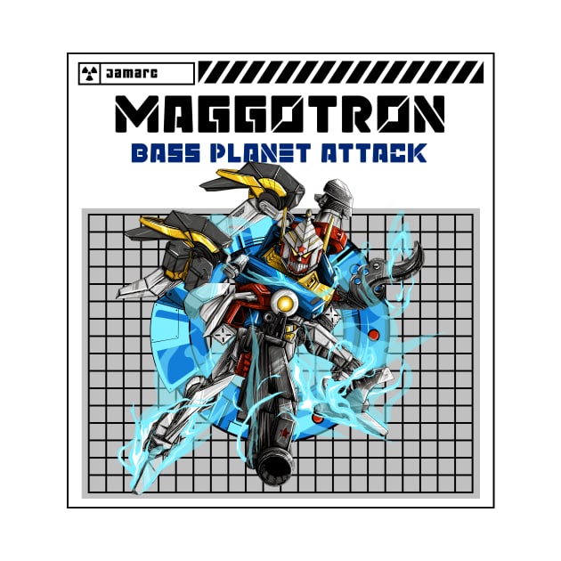 Maggotron Mecha Bass Planet Attack by Maggotron