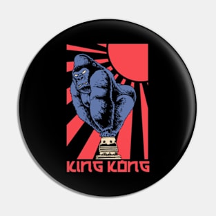 King Kong Retro Japanese Pin