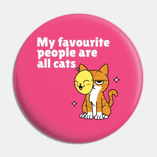 Cat Person - Cat Lover Pin