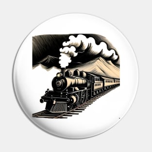 Steam locomotive Pin