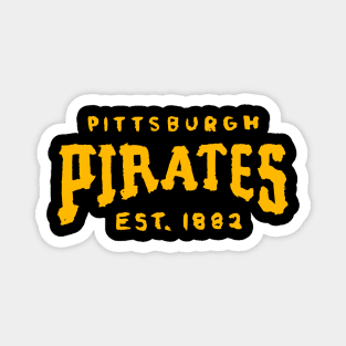 Pittsburgh Pirateeees 11 Magnet