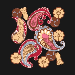 Shunga Paisley Utaku T-Shirt