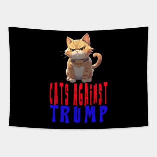 Cats Against Trump Tapestry