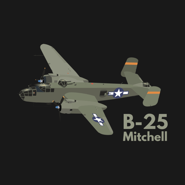 B-25 Mitchell WW2 Medium Bomber by NorseTech