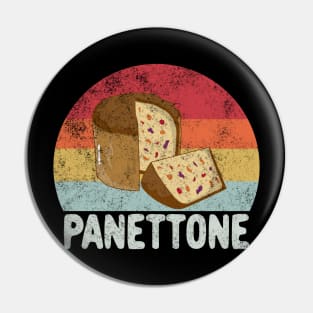 Retro Panettone Cake Gift Pin