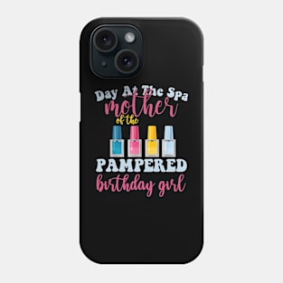 birthday girl shirt women spa Day At The Spa Party Birthday Phone Case