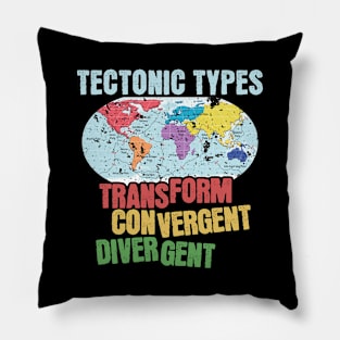 Tectonic Types Pillow