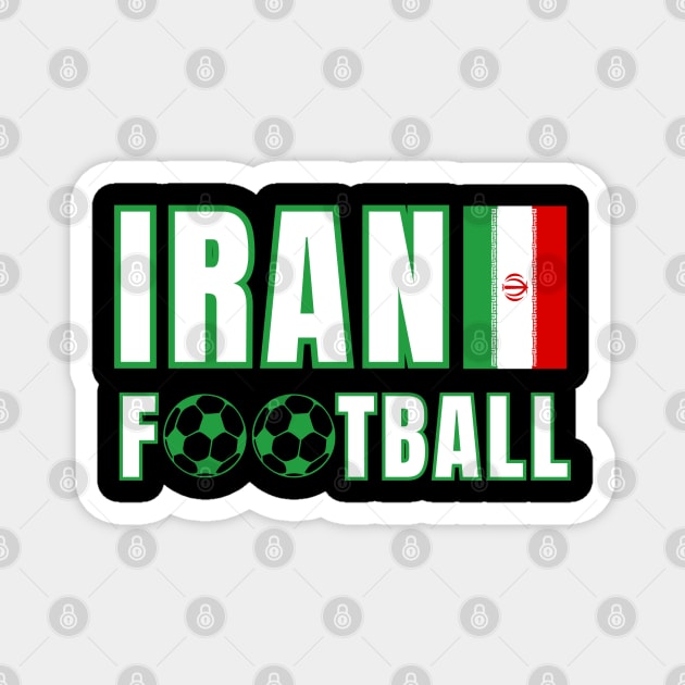 Iran Football Magnet by footballomatic