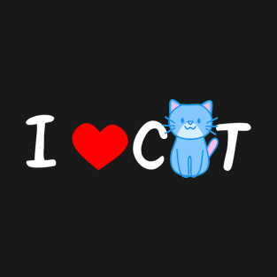 I love cat catlover T-Shirt