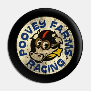 Vintage Poovey Farms Racing Pin