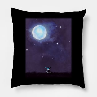 Girl Who Saved The Moon Pillow