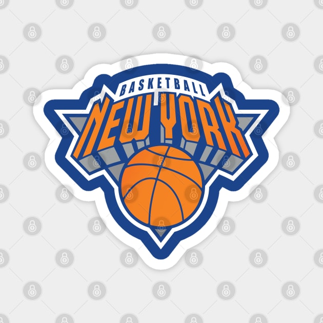 New York Basketball Magnet by Nagorniak