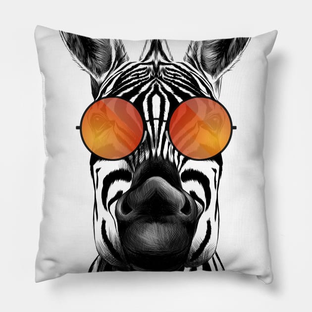 Zebra Pillow by maxha