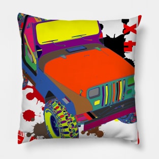 Off Road Adventure Pillow