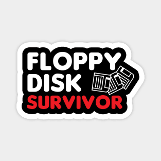 Floppy Disk Survivor Magnet
