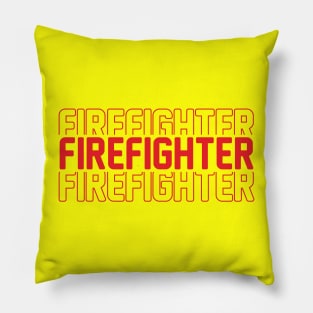 Firefighter Pillow