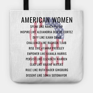 Modern American Women Gifts Tote