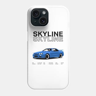 Skyline R34 Phone Case