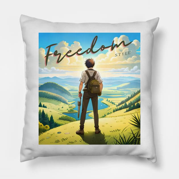 Libertad Pillow by Jeanpy Shop