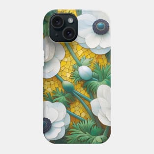 Anemone Flowers Phone Case