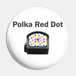 Polka Red Dot Pin