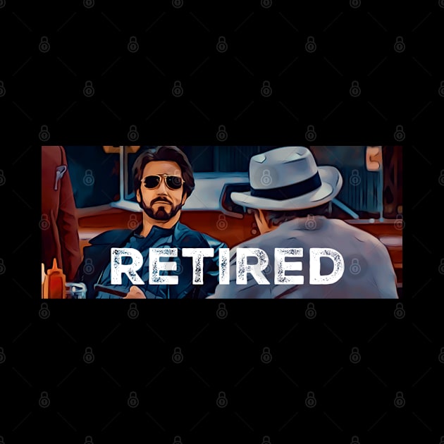 Carilto Retired by Movie Love Shirts