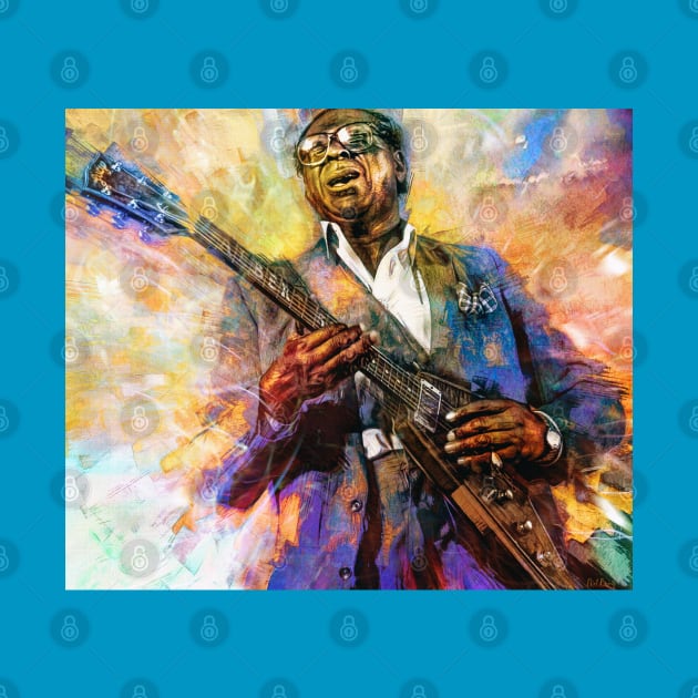 albert king by IconsPopArt