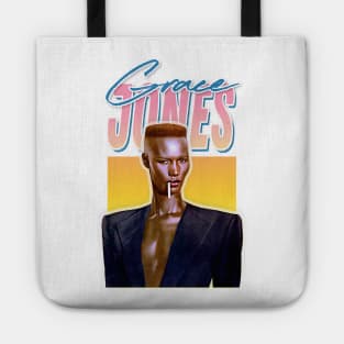 Grace Jones  80s Aesthetic Design Tote