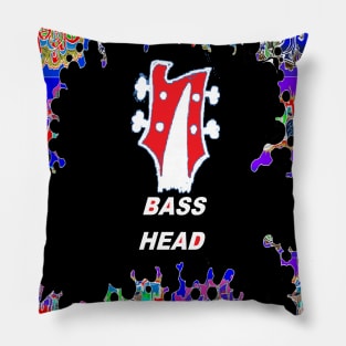 Bass Head 1 Pillow