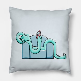 TimeWaster with a Touch of Kindness Pillow