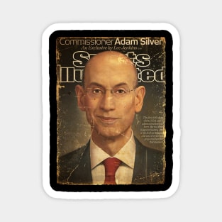 COVER SPORT - SPORT ILLUSTRATED - COMMISSIONER ADAM SILVER Magnet