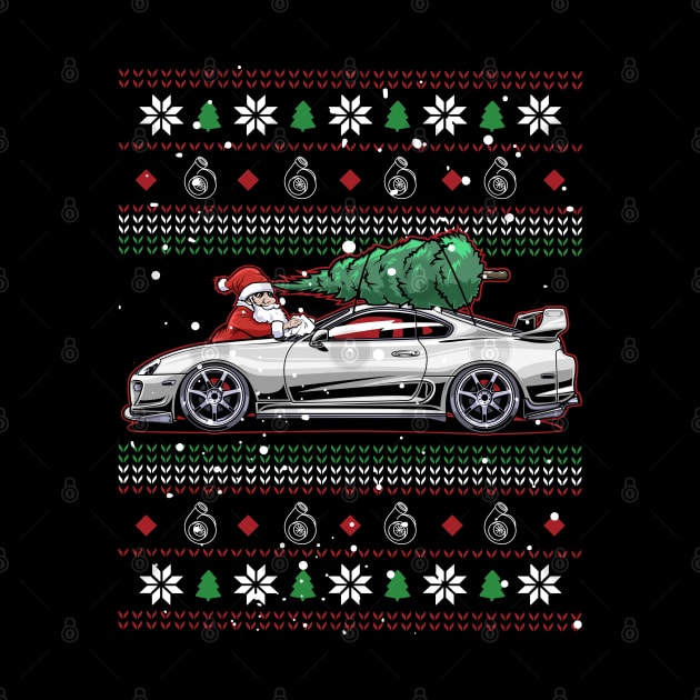 Christmas Toyota Supra Present by racingfactory