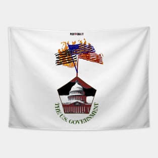 FIRE FLAGS Front Tapestry