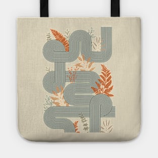 Grasses and a striped maze. Tote