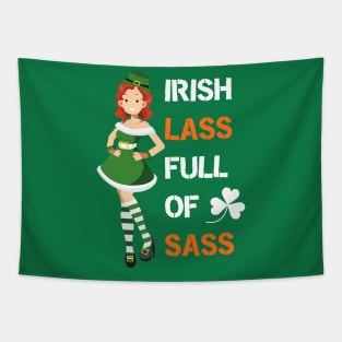 Irish lass full of sass Tapestry