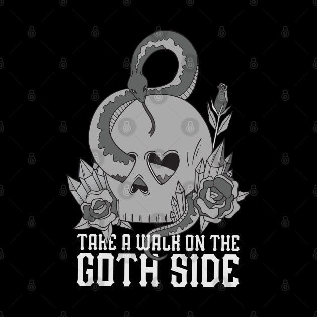 Take a walk on the goth side by Emmi Fox Designs