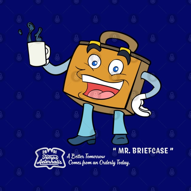 Mr. Briefcase Coffee and Donuts Temps Aeternalis by StudioPM71