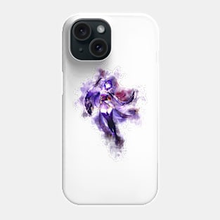 Raiden Shogun - Genshin Impact (Watercolor) Phone Case