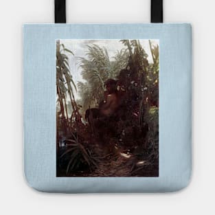 Pan in the Reeds - Arnold Bocklin Tote