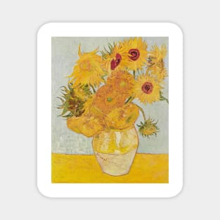 Sunflowers by Van Gogh Magnet