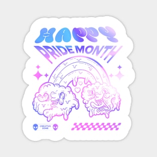 Happy pride month Magnet