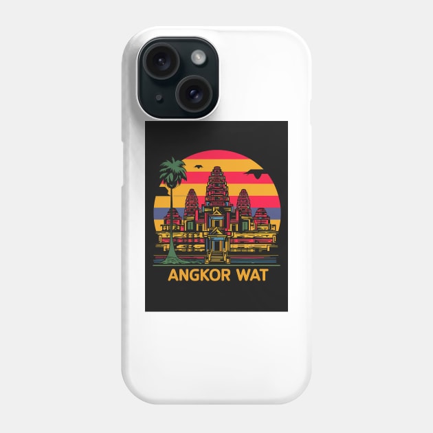 ANGKOR WAT Phone Case by likbatonboot