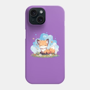 Happy Kawaii Baby Fox Phone Case