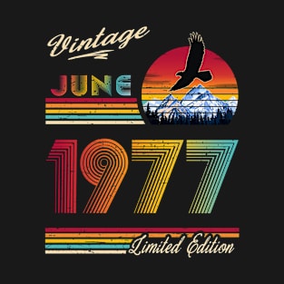 June 1977 Birthday T-Shirt