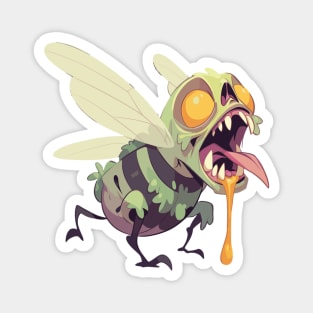 Halloween Zombee - Spooky Month Monster Magnet