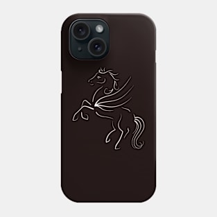 Brave Pegasus Phone Case