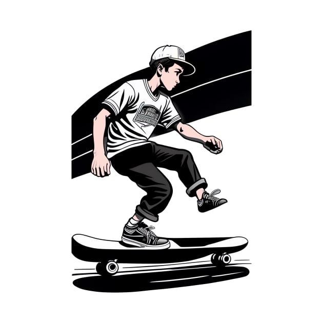 Skateboarder by ArtShare