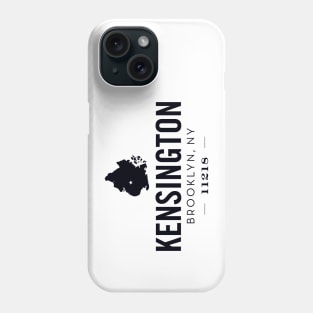 Kensington (black) Phone Case