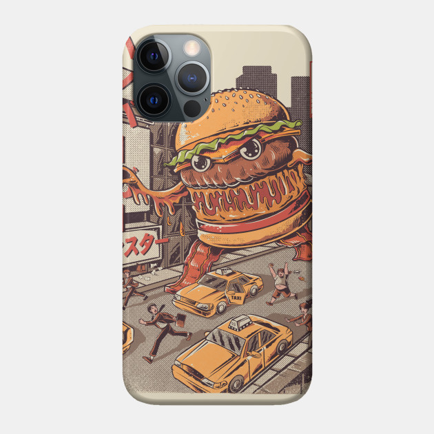 BurgerZilla - Japan - Phone Case